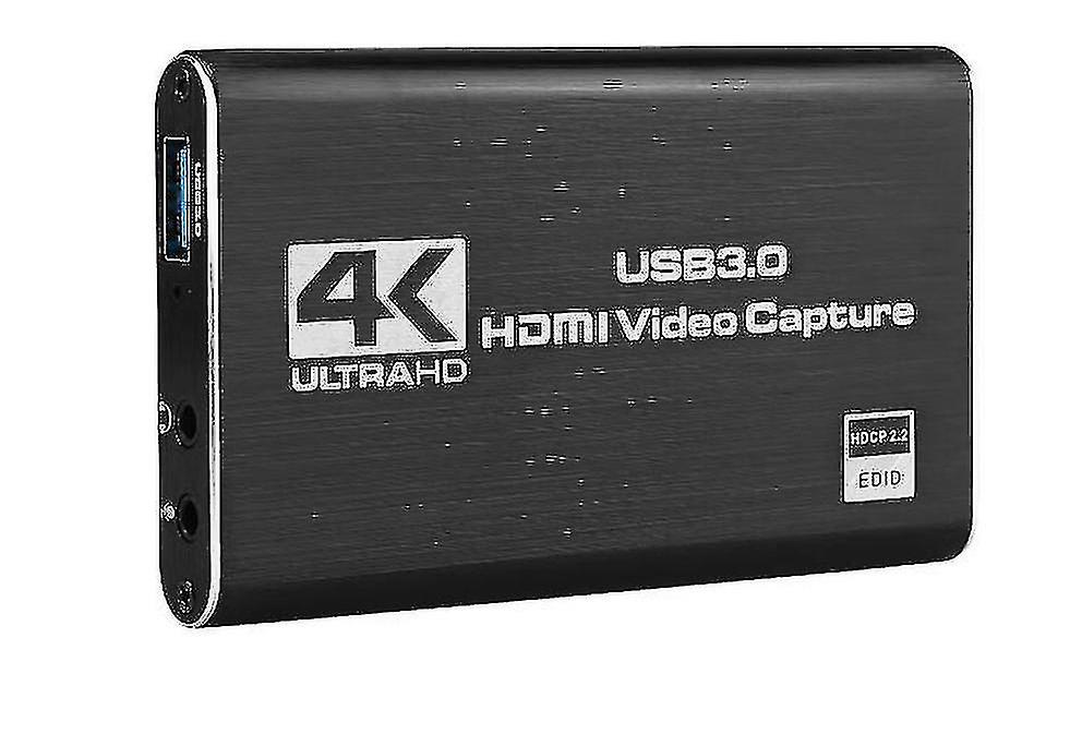 4k Hdmi To Usb 3.0 Audio Video Capture Card 1080p 60fps For Game Live Streaming