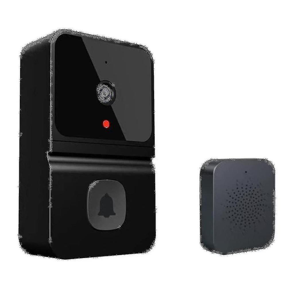 Wireless Camera With Wireless Chime, Intercom Hd Night Vision Wifi Rechargeable Security Door Bell