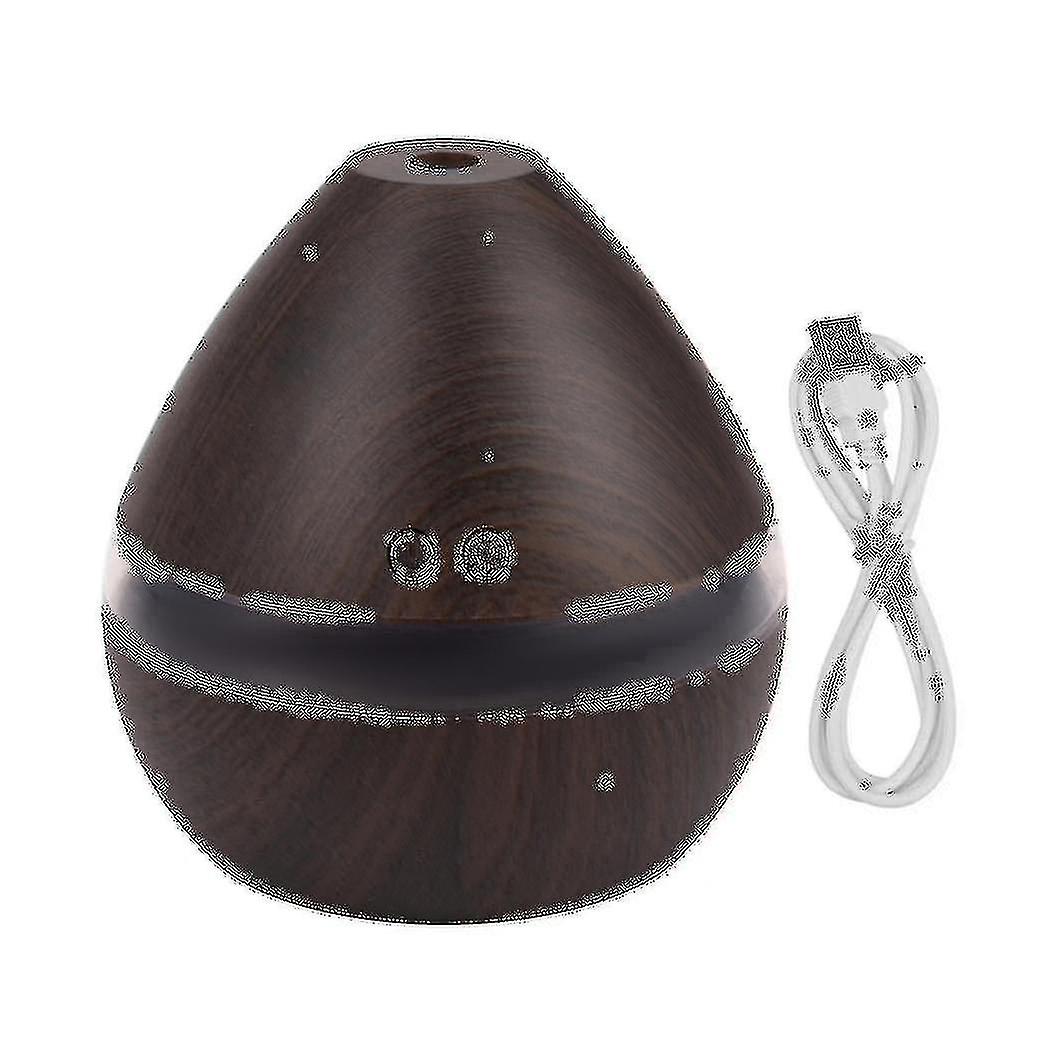 Aromatherapy Essential Oil Diffuser 300ml Wood Grain Aroma Diffuser With Timer Cool Mist Humidifier