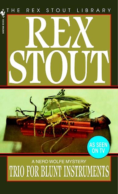 Trio For Blunt Instruments by Rex Stout Paperback Book