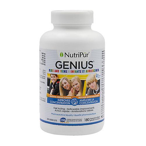 Genius Kids And Teens, 180 Count by Nutripur Inc