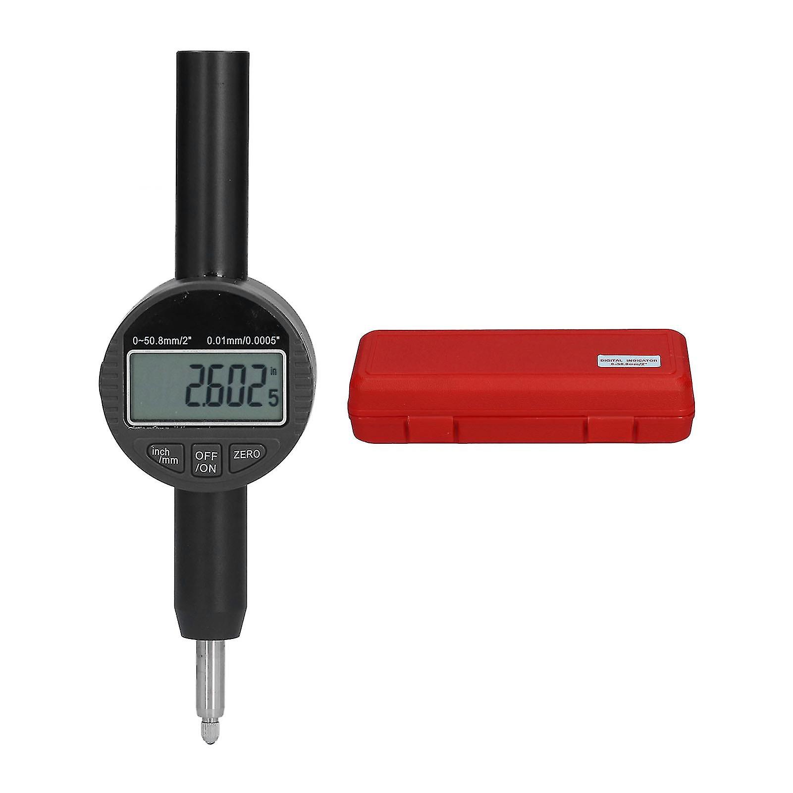 Indicatore elettronico del quadrante Display digitale Calibro di misurazione in acciaio inossidabile ad alta precisione 02in