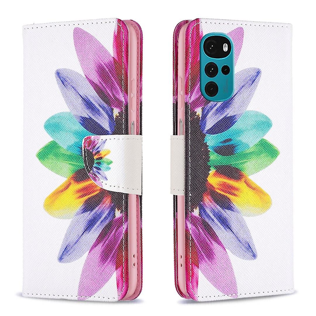 BF Leather Series-1 for Motorola Moto G22 Flip Folio Phone Case Stand Wallet Cover