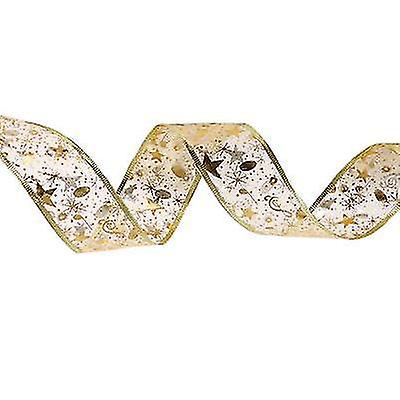 20m Ribbon Decorate String Decorate For Tree (bronzing No Lights)