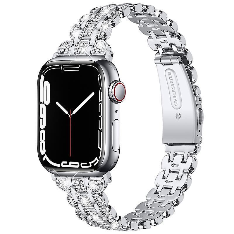 For Apple Watch Series 9/8/7 41mm/6/5/4/SE (2023)/SE (2022)/SE 40mm/3 2 1 38mm Watch Strap Bracelet