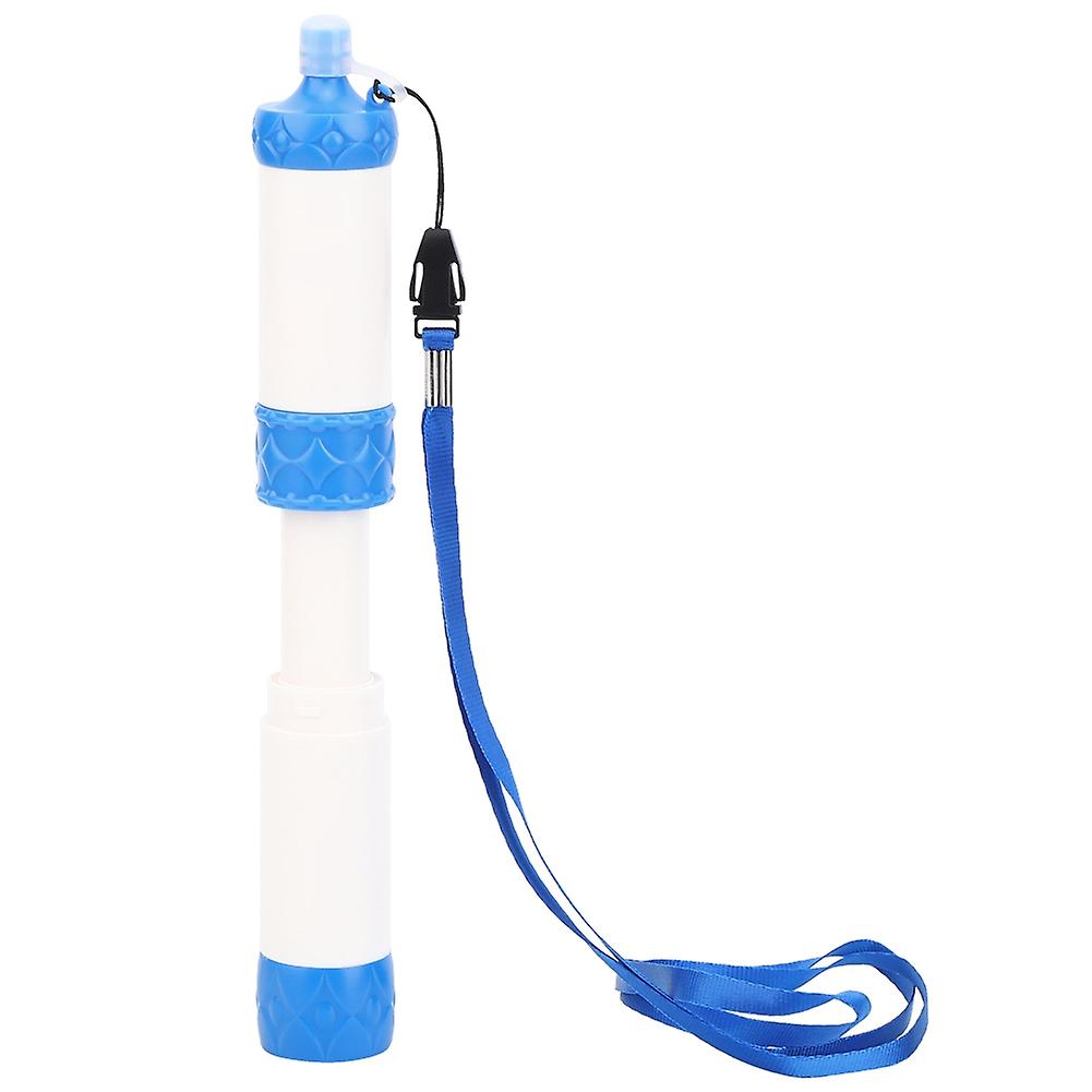 ABS Food Grade Plastic Portable Water Filter Straw Portable Filter Sucker Emergency Direct Drinking for Hiking Camping