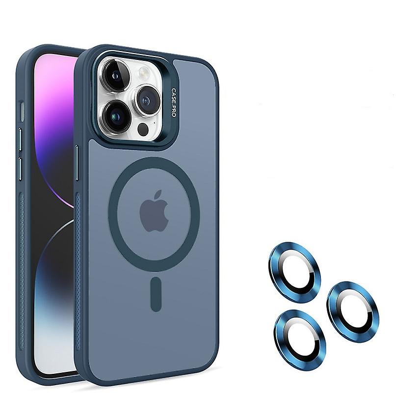 For Iphone 15 Pro Case, [compatible With Magsafe]lens Holder Mobile Mobile Phone Case