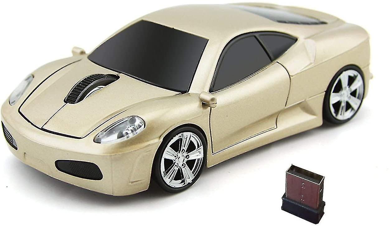 Car Wireless Mouse Ergonomic Optical Mice Usb 2.4g Mini Receiver For Windows Laptop Notebook Mac