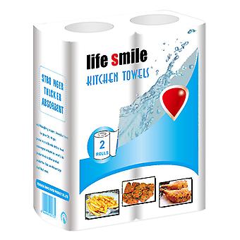 Kitchen Wood Pulp Paper Towels Strong Water Oil Absorption Paper Tissues for Home Use Outdoor Use