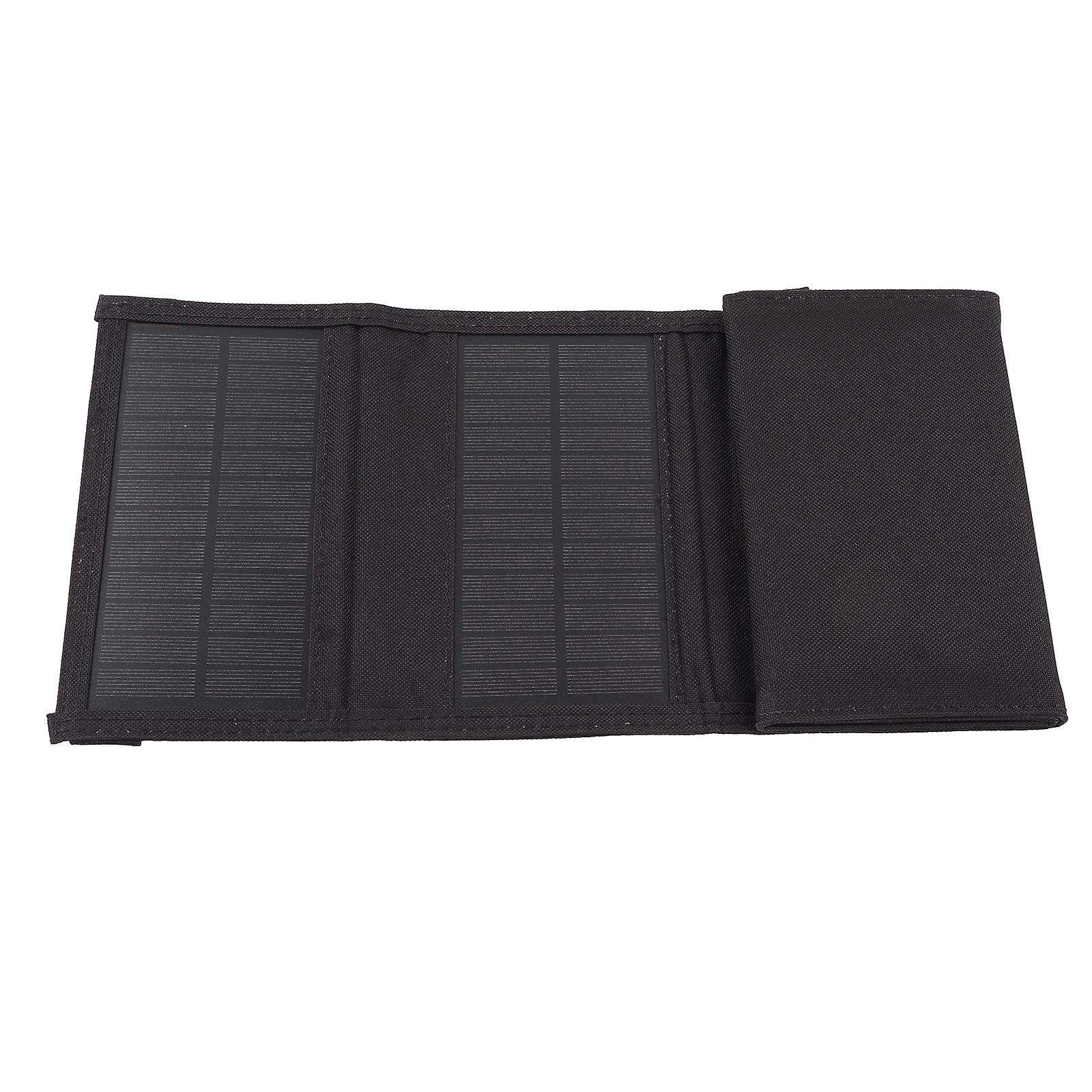 15W Foldable Monocrystalline Solar Panel 5V USB 29.5x7.3in
