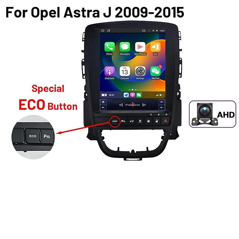Car Radio with ECO Airbag for Opel Astra J Vauxhall Buick Verano 2009-2015 Multimedia Video Carplay
