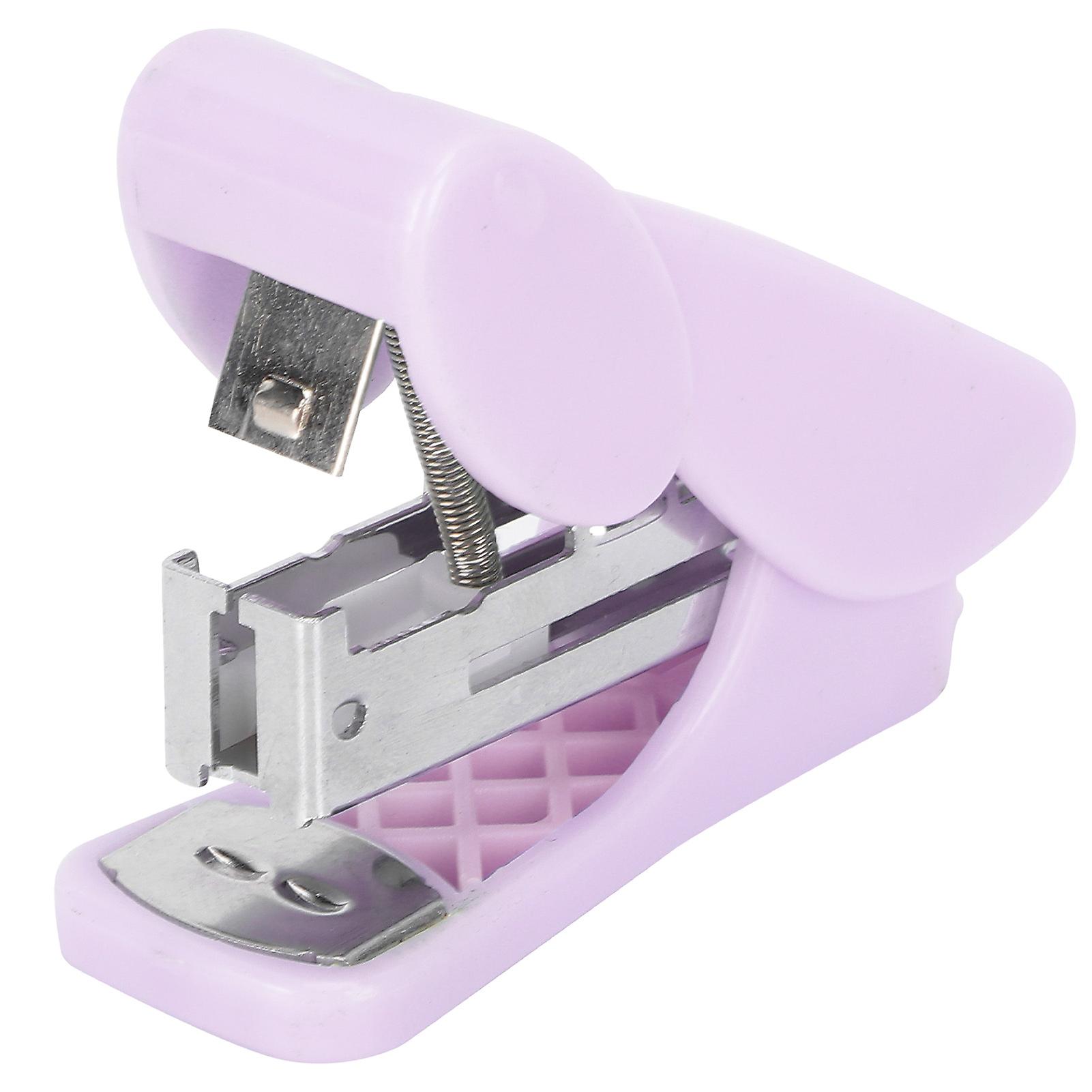 Mini Stapler, Small Paper Binding Machine, Mini Book Sewer with Nail Puller