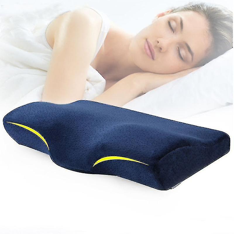 Ortopedisk minneskudde för nacksmärta &nackskydd Långsam rebound Memory Foam Pillow Health Care Cervikal nackkudde