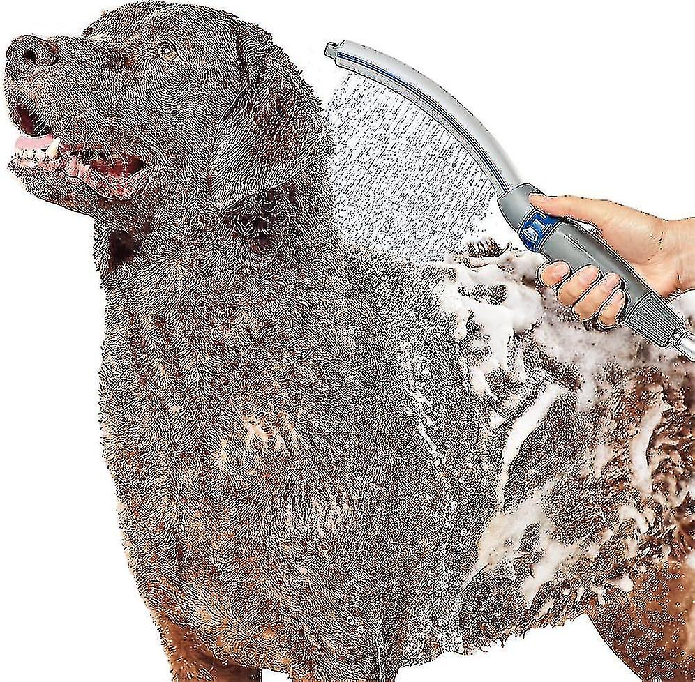 2024 Ppr-252 Professional Pet Stick Shower Sprayer Accessory, 2.5 Gpm, εύκολος καθαρισμός για σκύλους στο σπίτι, γκρι νέο