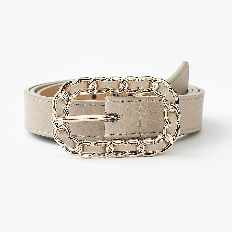 女性用ベルト夏用マッチングドレスベルト女性文学装飾個性レザーワインディングバックルレディースベルト