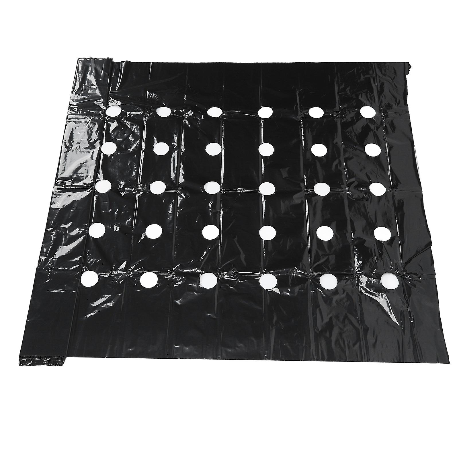 Greenhouse Perforated Mulch High Tenacity Black Durable Perforated PE Mulch Film for Plants Grow