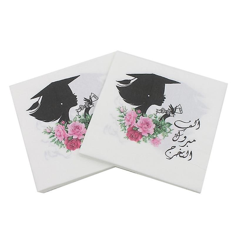 40pcs Napkin Graduation
