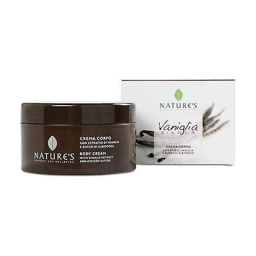 White Vanilla Body Cream 200 ml of cream