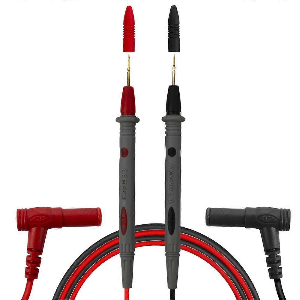 42.9in PT1006 20A Gold Plated Multimeter Probes Test Probe for Multimeter Automotive Electrical Testing