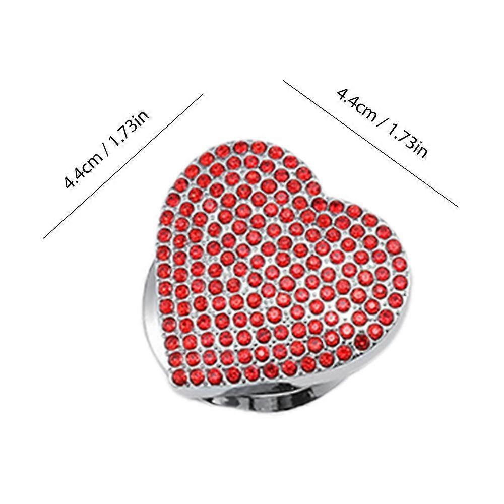 Engine Start Car Key Systems Key blade Stop Button Decal Rhinestone Glitter Push Start Button Sticker for  Self Adhesive Auto Interior Accessories