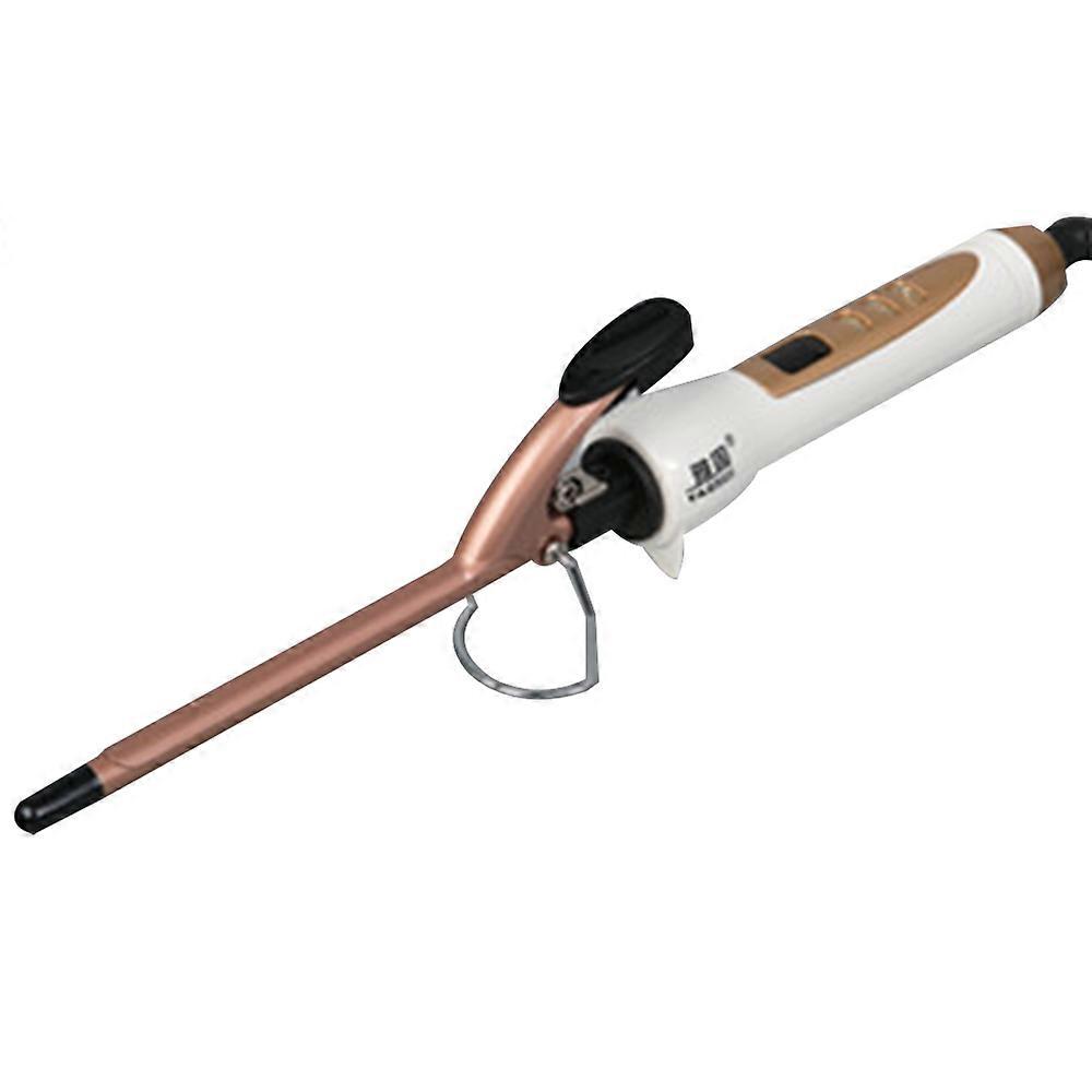 Hairless 1 inch titanium ceramic curler