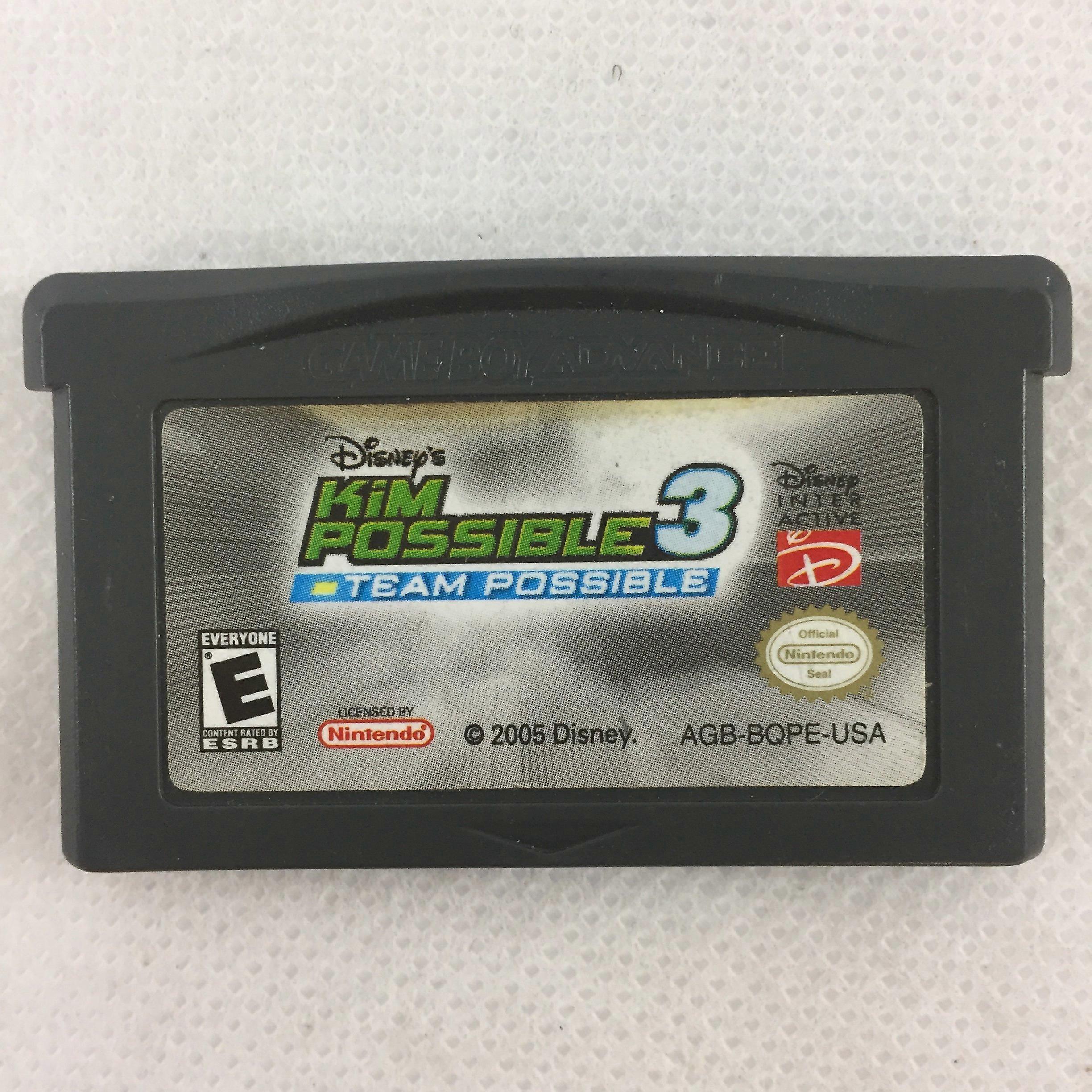 Kim Possible 3 Team Possible -  - PAL - New & Sealed