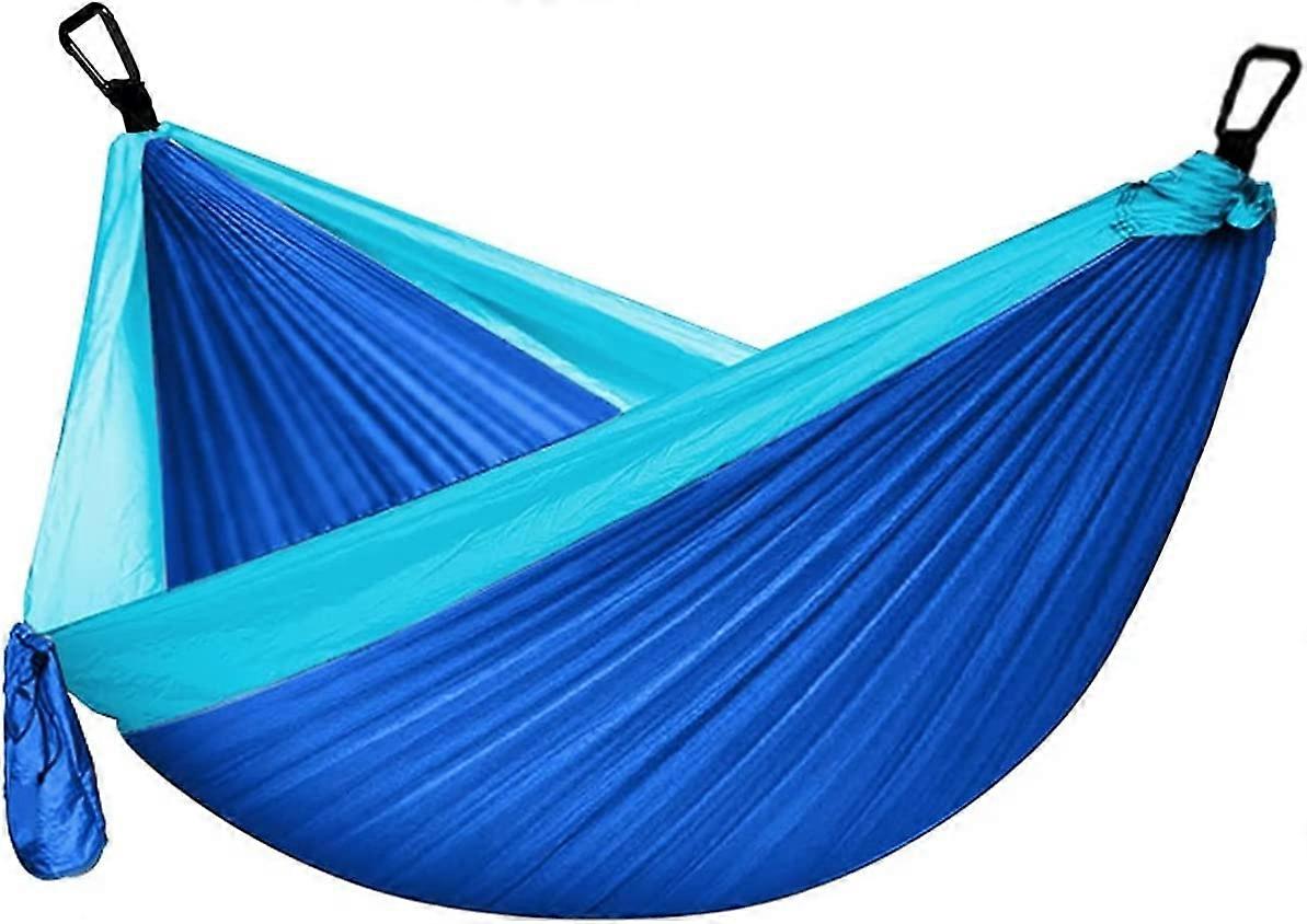 Hamac de camping portable simple - Parachute en nylon lger avec ensemble de sangles d'arbre, intrieur, extrieur pour la randonne