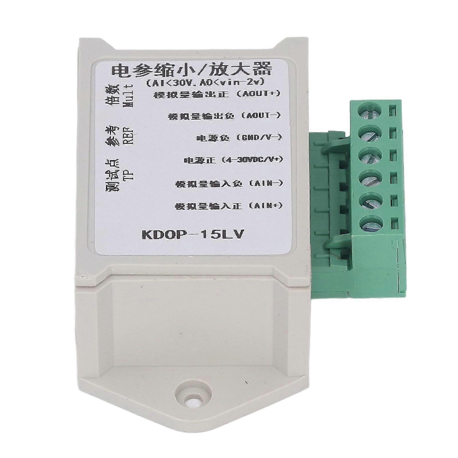 DC Boost Buck Converter Range Settable Analog Signal Voltage Amplification Reduction Regulator Power Supply KDOP 15LV YEMAA