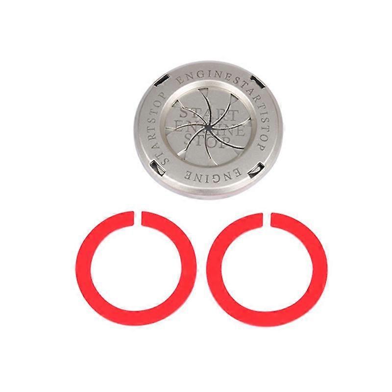 Motorcycle Start Switch Button Cover Protective Cover for Super Lite Pro 1200R TSX TS1200R TC (Silv