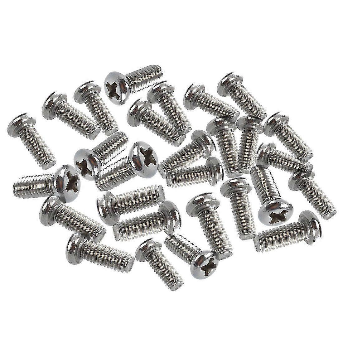 30 Pcs VESA TV LCD Monitor Mounting for Head Screws X 10Mm