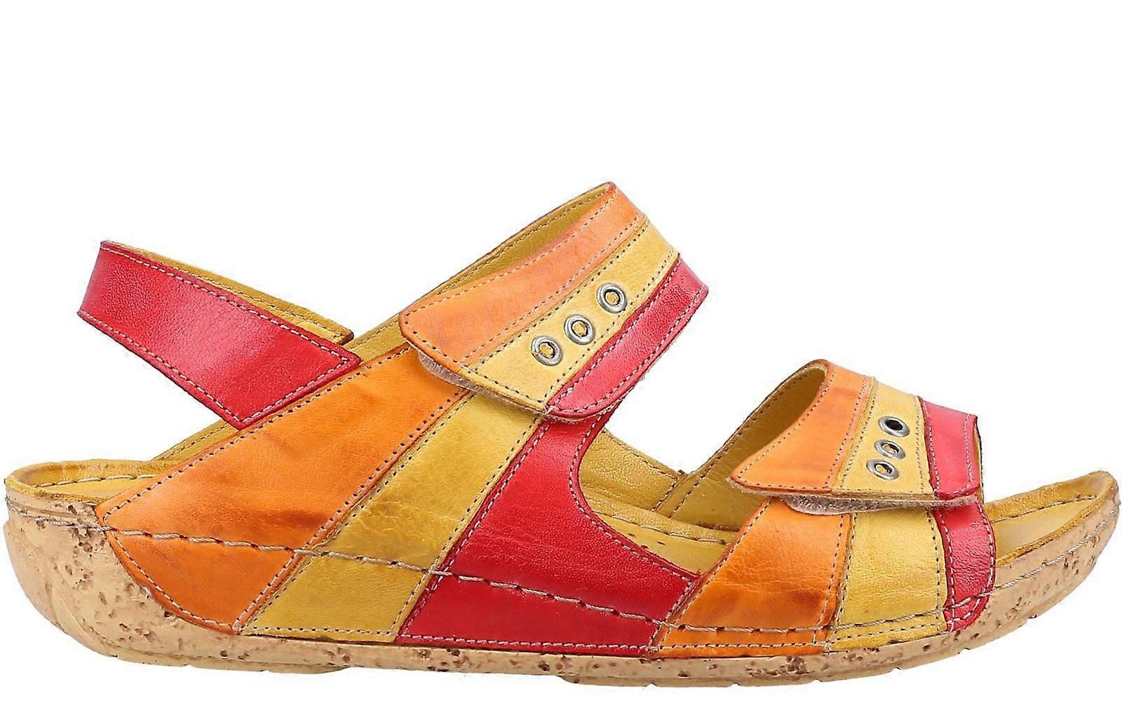 Riva Leon Sandals Red/Multi