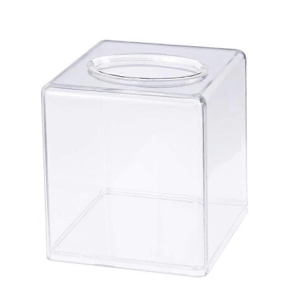 Creative Tissue Box Cover Frame Transparent Rectangular Napkin Storage Box