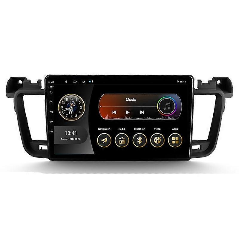 Android 12 Car Radio Multimedia Video Player For Peugeot 508 508SW 2011-2018 Navigation GPS