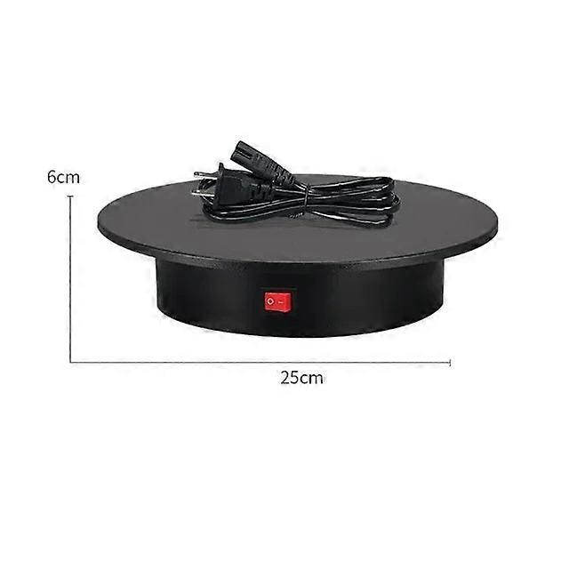 360 Degree Electric Photography Rotating Turntable Display Stand For Jewelry Product Displays 3d Scan Pan With Pvc