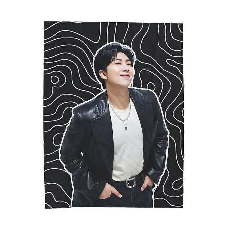 Namjoon fumo sprite coperta, bts weverse rm indaco coperta, bts rm coperta, kim namjoon coperta, bts merch, regalo per l'esercito, kpop idea regalo...
