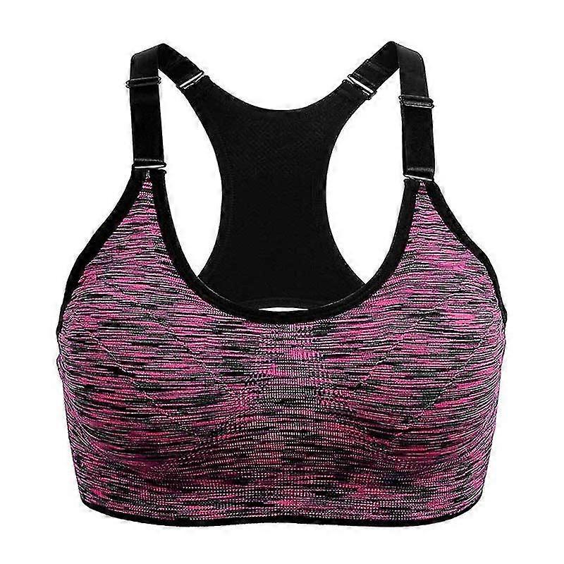 Adjustable- Shakeproof Push-up, Padded Seamless, Yoga Running Bra