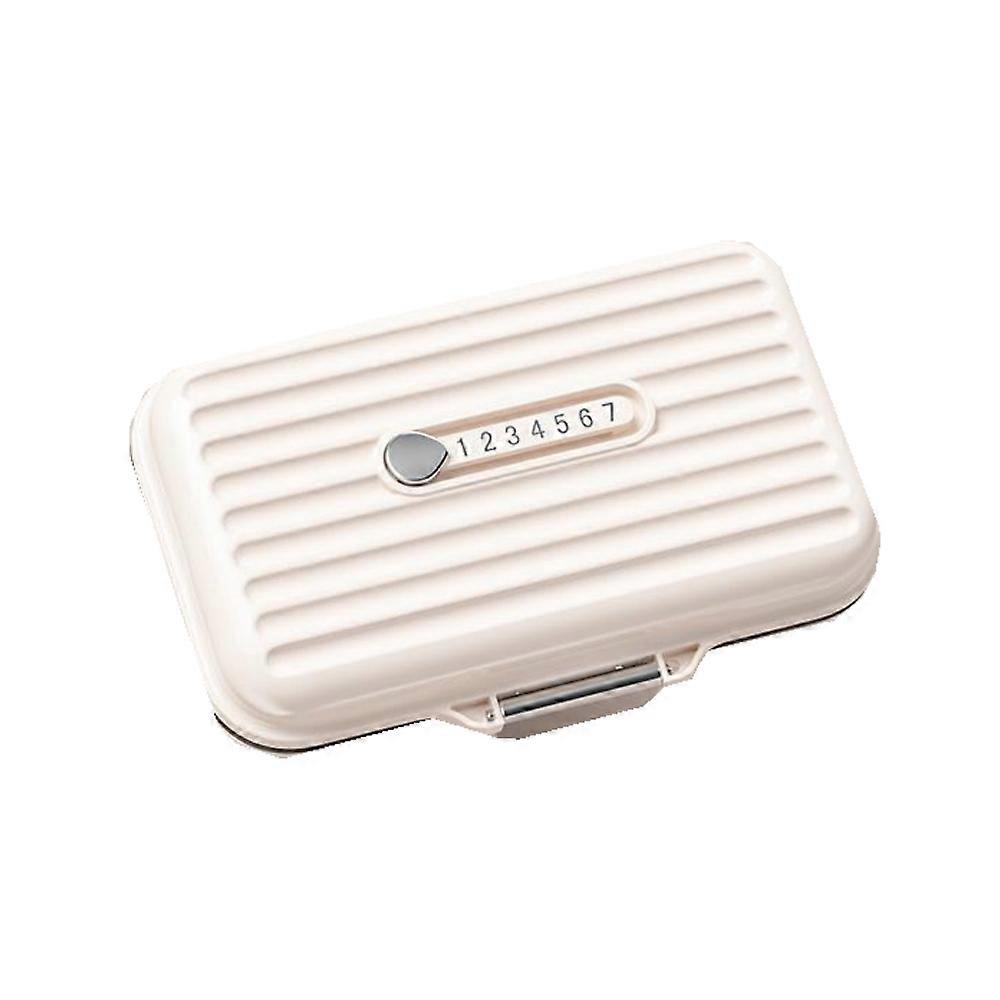 Mini Portable Pill Box, 2024 New 7 Compartments Daily Medicine Pill Organizer