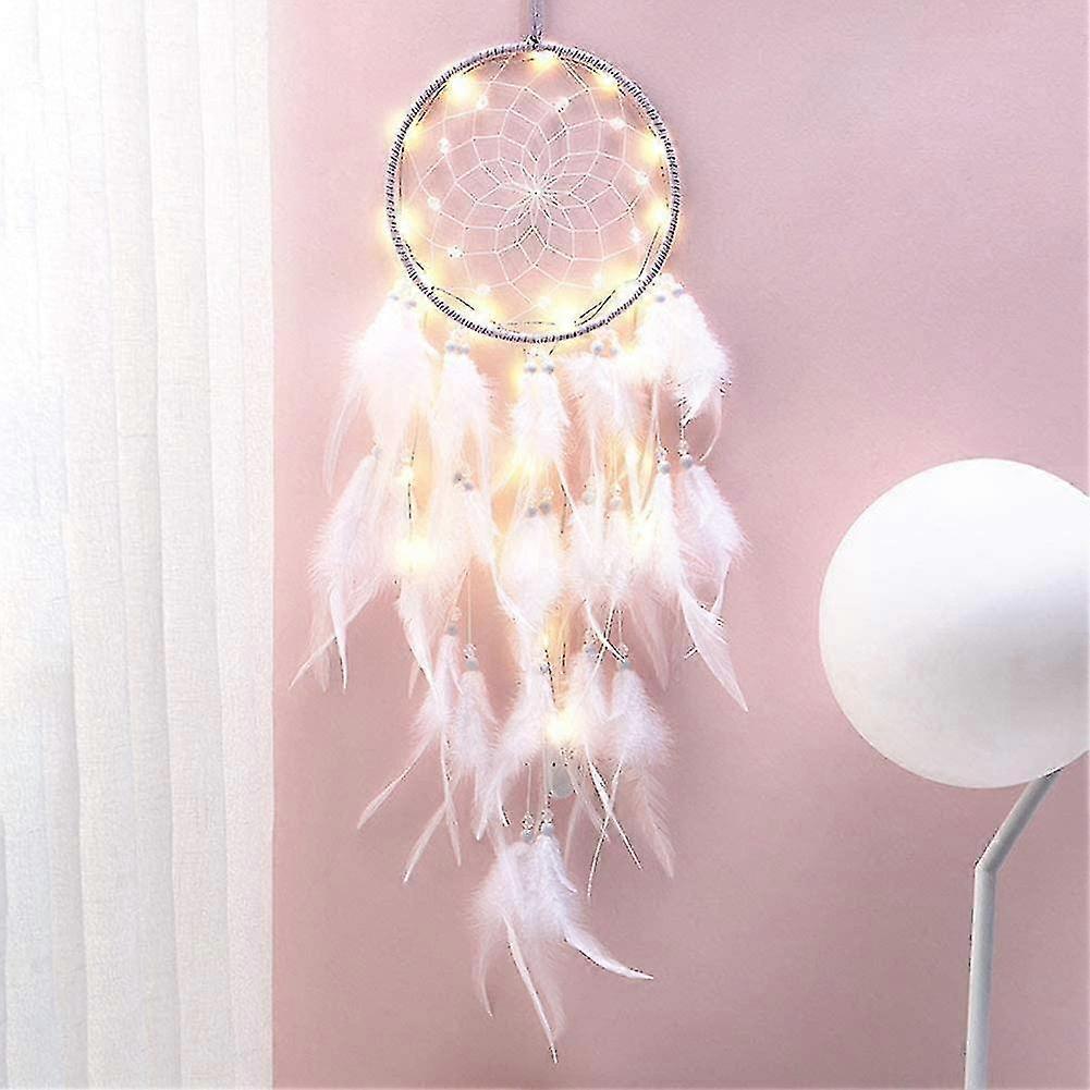 Bohemian Decor, Led Dream Catcher