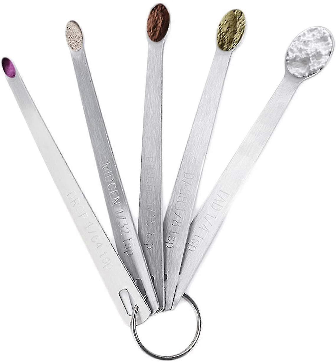 Kitchen Measuring Spoons Set Of Mini Stainless Steel Baking Measuring Spoon With Scale Measuring Spoons
