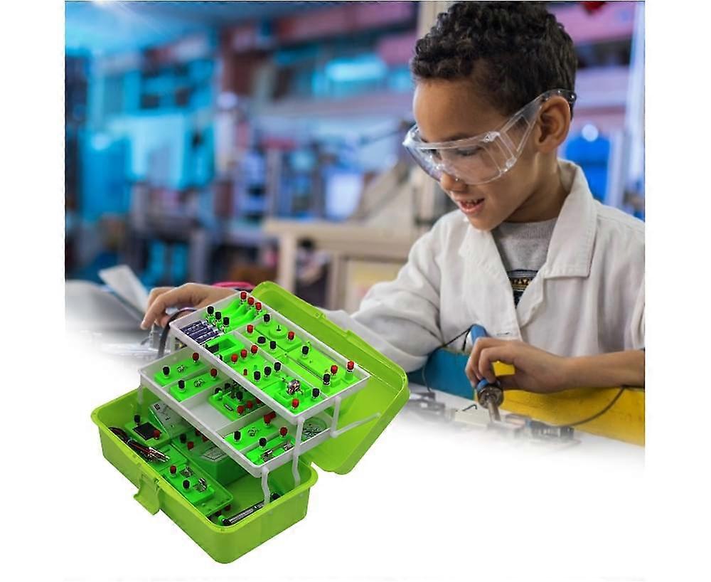 Circuit Experiment Kit Exploratory Connect Wires ABS Physics Electricity Learning Tool for Science