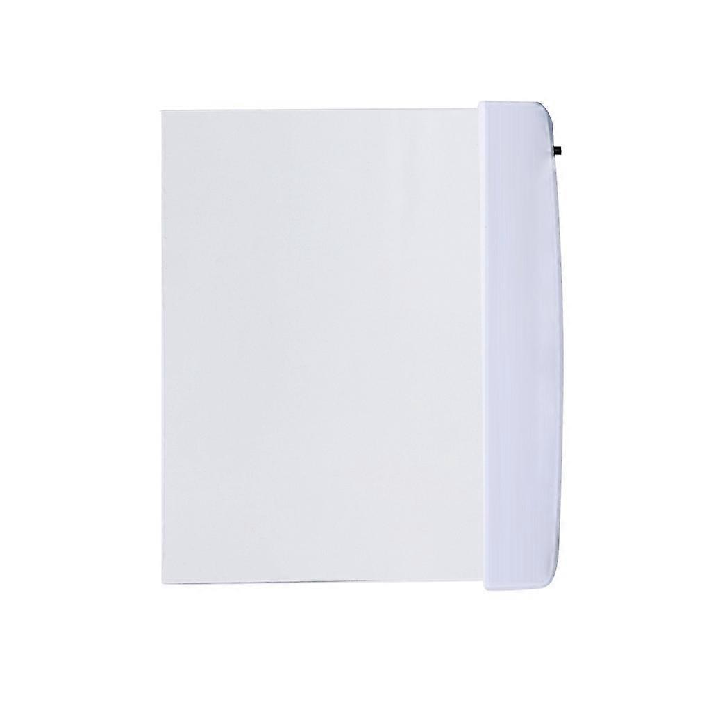 Flat Book Light Page Book Light for Clear LED Full Page Illuminator Panel Plate(White)
