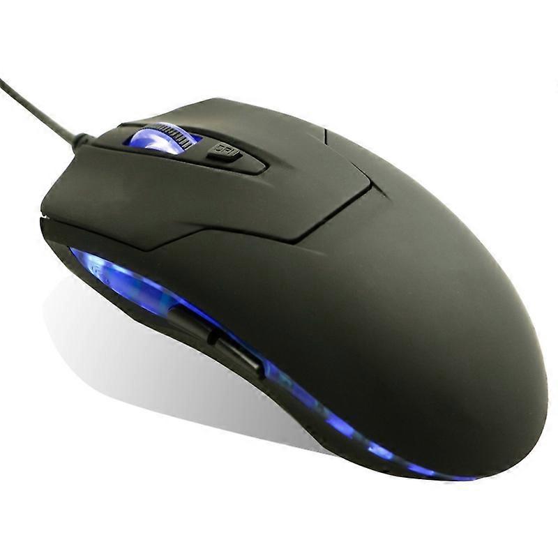 6 Button Matte ABS USB Interface Electric Wired Luminous Computer Gaming Mouse
