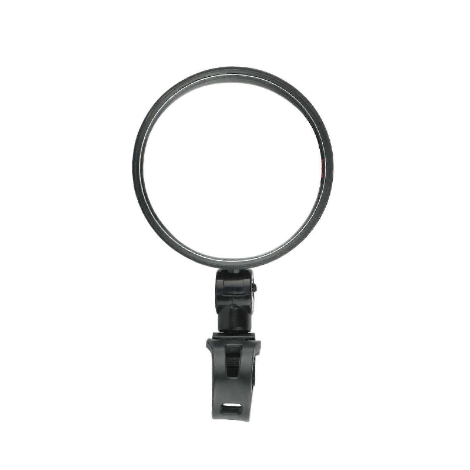 KaesiRearview Mirror Wide Vision Stable Strap Multiple Angles Rotation Back Sights Acrylic 95/75/50mm Handlebar Convex Rearview Mirror Cycling Accesso