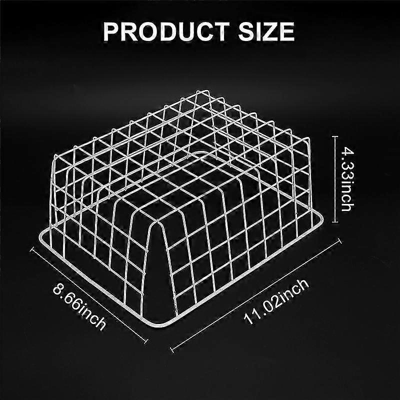 2 Pack Wire Baskets, Metal Wire Basket Zer Izer Bins With S()