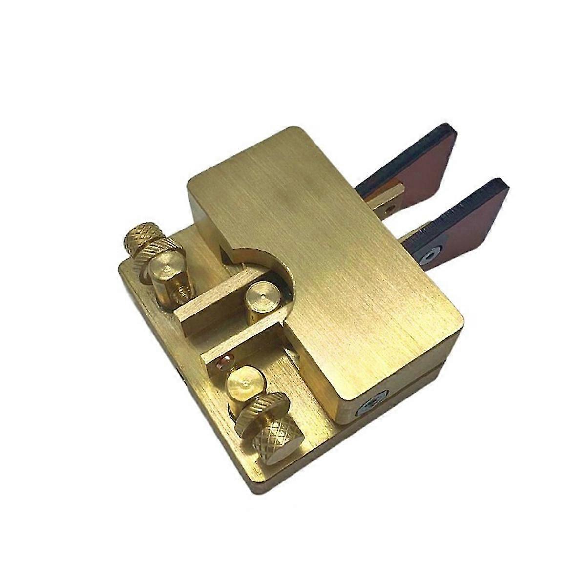 Jcy 56 Cw Gold Key Built-in Two 3.5mm Audio Jacks To Connect Automatic Double Plasma Magnetic Morse