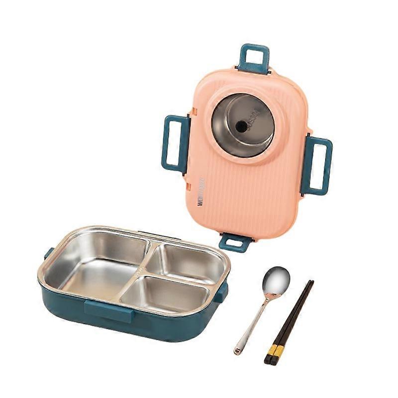 Portable Food Box School Lunch Box Thermal Insulated Bento Food Container NEW