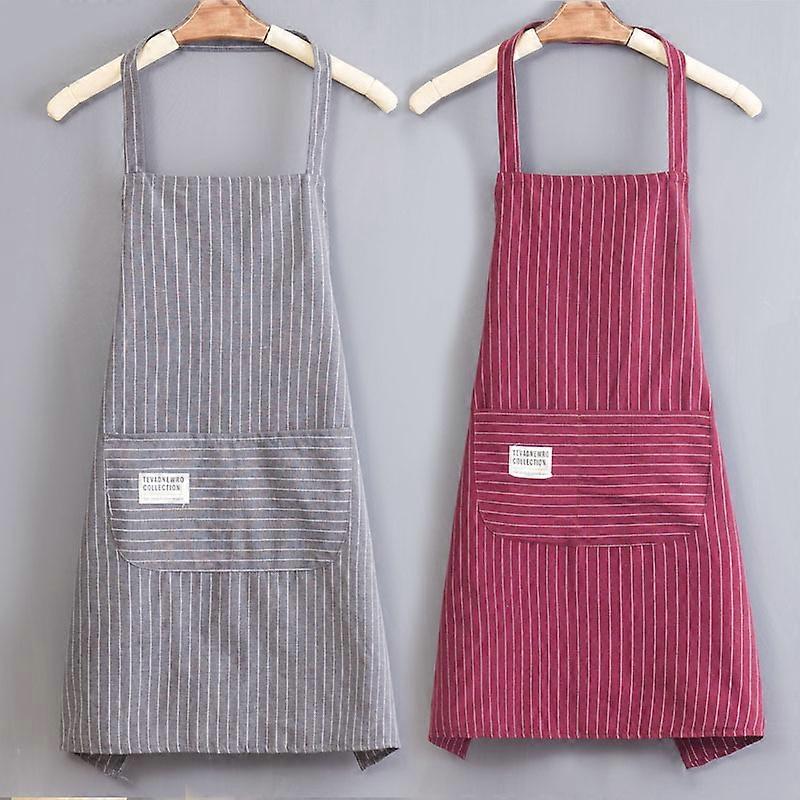 Polyester Cotton Apron Adjustable Pocket Baki