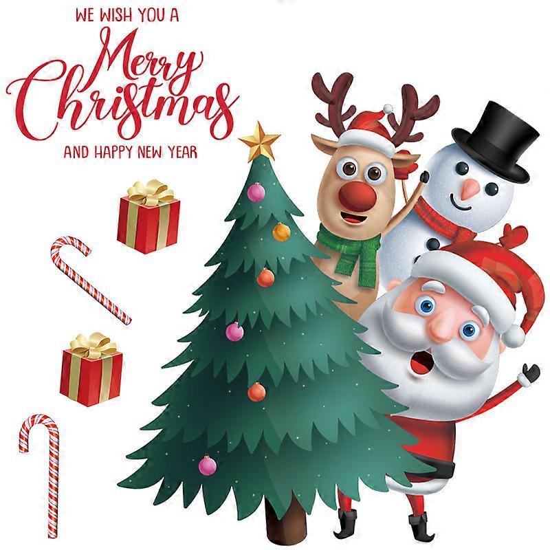 1pc Christmas Window Sticker Merry