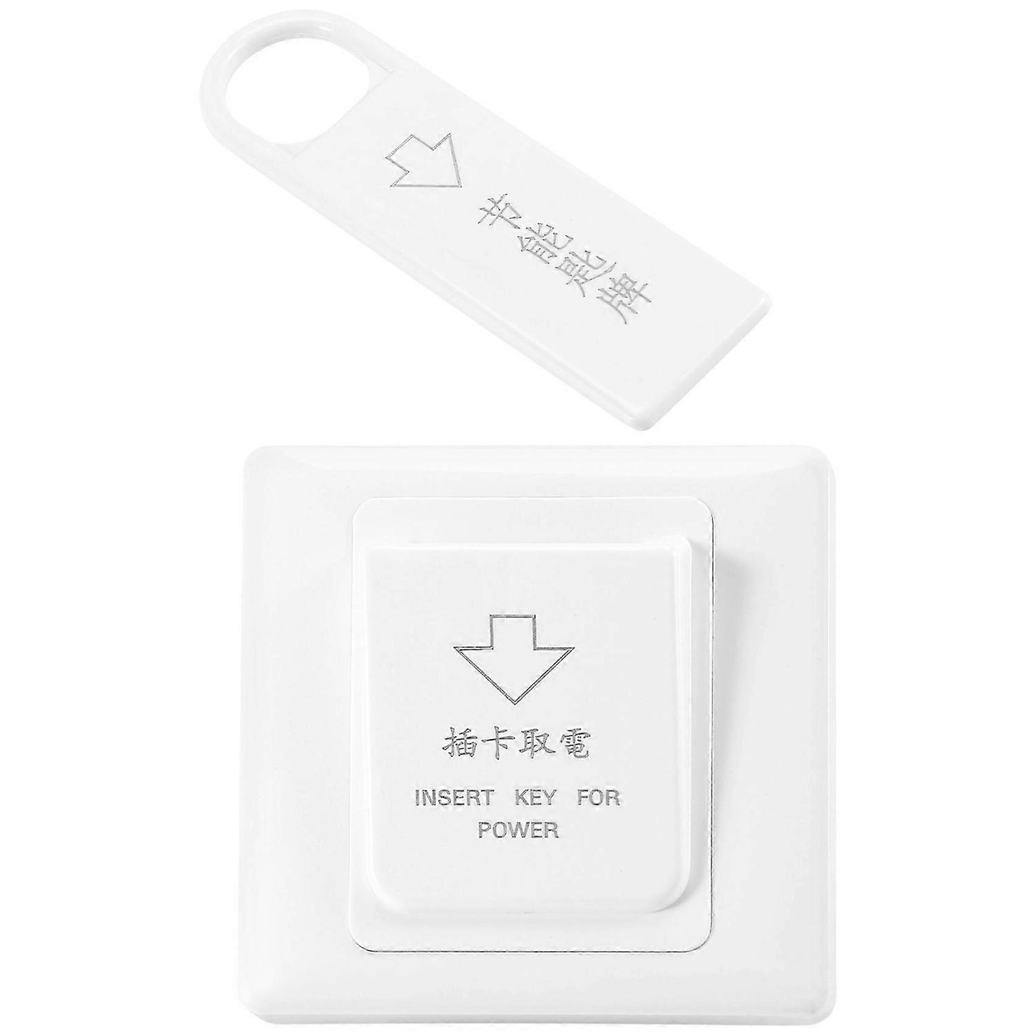High Grade Hotel Magnetic Card Switch Energy Saving Switch Insert Key For Power