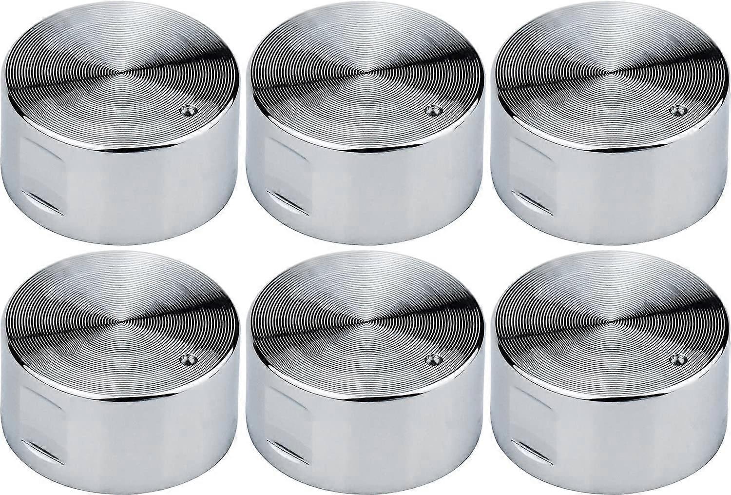 6 Pcs 6mm Gas Stove Knobs Universal Cooker Oven Hob Control Switch Control Knobs Oven Switch Cooking Surface Control Knobs